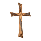 Croce monumentale in ottone, 47 x 28 cm